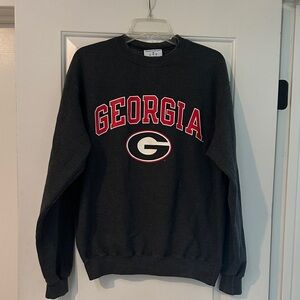 Champion Dark Gray Georgia Sweatshirt